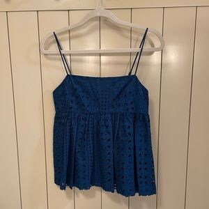 J. Crew Eyelet Camisole Top